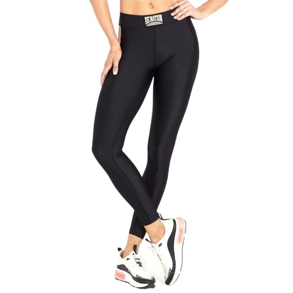 P.E Nation Orange Varsity Racing Stripe Athletic Active Workout Legging XS - Picture 3 of 16